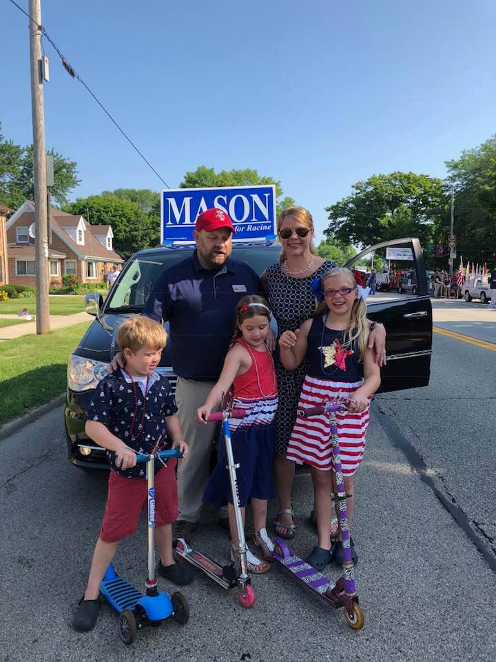 Mason Family Celebrating Independence Day