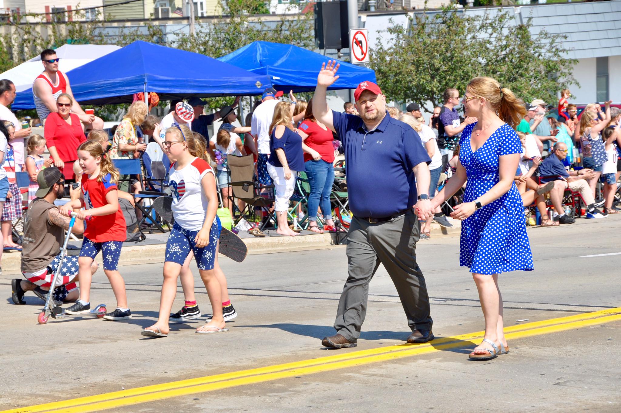 Mason Family Celebrating Independence Day